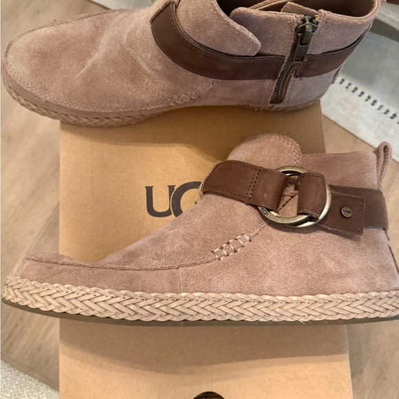 UGG Sloane Harness Booties, Women’s Size 7.5, Tan, NIB - Picture 2 of 8